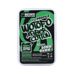 Wotofo Profile Xfiber Cotton Watte 60mm x 6mm (10...