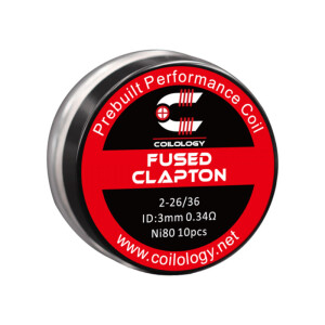 Coilology Fused Clapton Ni80 2x0,40mm/0,12mm (10...