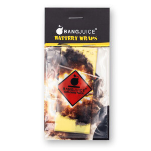 BangJuice® Battery Akku Wraps Pack (6 Stück) -...
