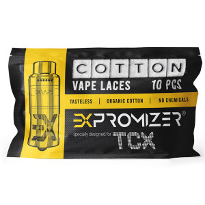 Expromizer TCX - Cotton Laces Watte (10 Stück pro...