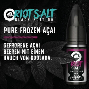 Riot Salt - Hybrid Nic Salt Liquid 10ml Pure Frozen Acai...