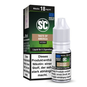 SC Liquid - E-Zigaretten Liquid 10ml Taste of America...