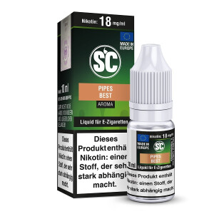 SC Liquid - E-Zigaretten Liquid 10ml - Pipes Best Tabak-6...