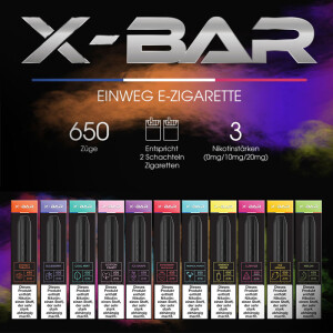 X-BAR - Einweg Vape E-Zigarette