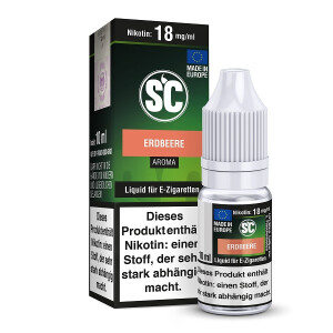 SC Liquid - E-Zigaretten Liquid 10ml Erdbeere-12 mg/ml