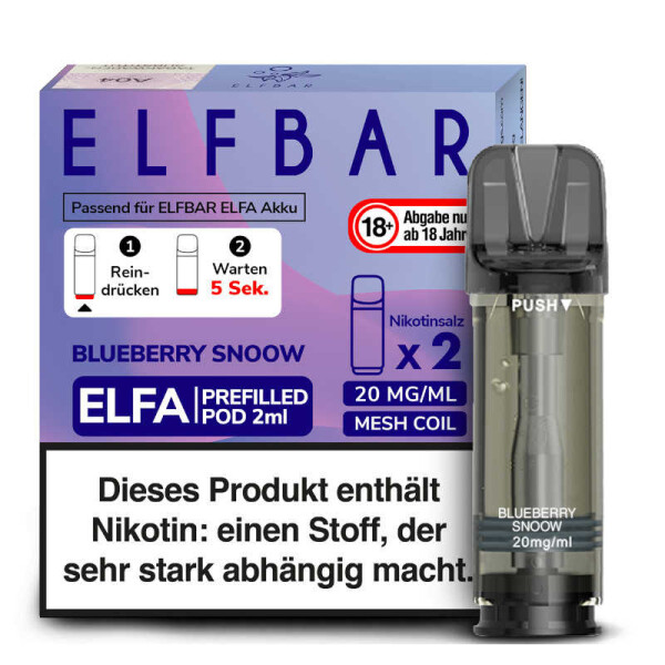 Elf Bar Elfa Pod Blue Razz Lemonade 20mg/ml (2 Stück), 8,90 €