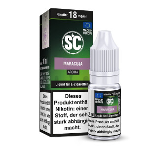 SC Liquid - E-Zigaretten Liquid 10ml Maracuja-0 mg/ml