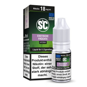 SC Liquid - E-Zigaretten Liquid 10ml Exotische...