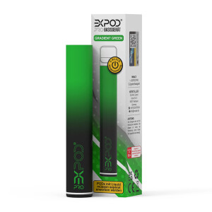 EXPOD Pro - Prefilled Pod System - 20 mg/ml - Akku - Green