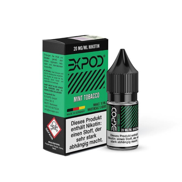 EXPOD Nikotinsalz Liquids 10 ml kaufen | Deutsche Qualitt & intensiv, 5,95