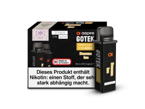 Aspire - GoTek  Prefill Pod 20mg/ml (2 Stück pro...