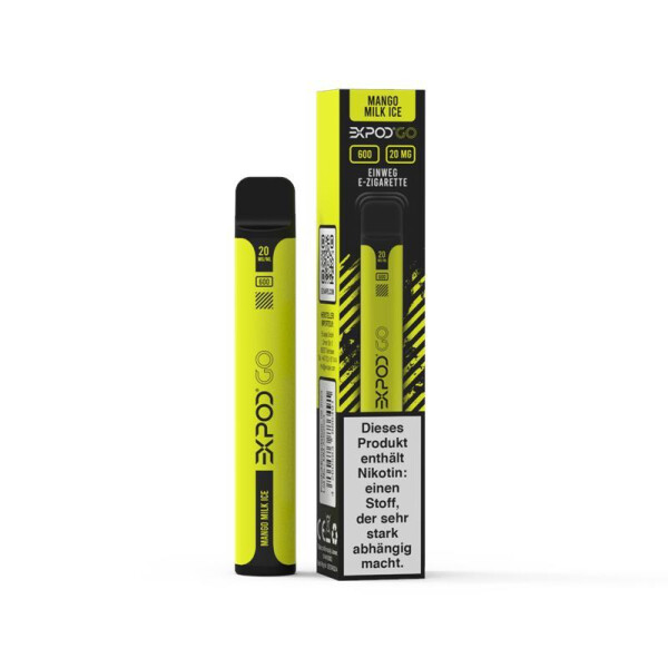 EXPOD GO - Einweg POD E-Zigarette - 20mg/ml Nic Salt, 3,95 EXPOD GO - Einweg POD E-Zigarette - 20mg/ml Nic Salt, 3,95