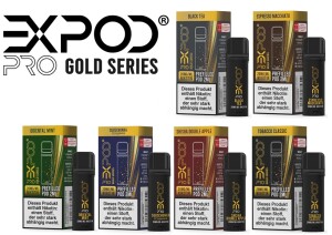 EXPOD Pro - Prefilled Pod - Gold Series - 20 mg/ml