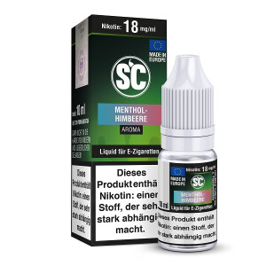 SC Liquid - E-Zigaretten Liquid 10ml - Menthol-Himbeere-0...