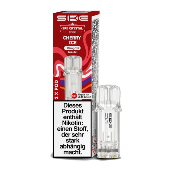 SKE - Crystal Plus Pod Blueberry Cherry Blackberry 20 mg/ml (2 Stck , 8,90